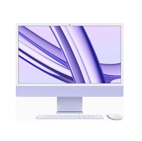 Apple iMac 24 4K, M3 (10 yadroli) 8/256GB peurple monoblok kompyuteri - rasm №2 Apple iMac 24 4K, M3 (10 yadroli) 8/256GB peurple monoblok kompyuteri sotib olish