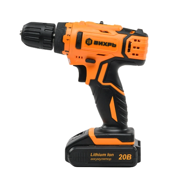 Аккумуляторная дрель-шуруповерт Вихрь ДА-20Л-2КA недорого
