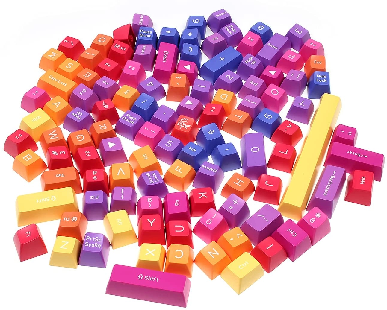 Комплект кейкапов Ducky Afterglow SA рассрочка