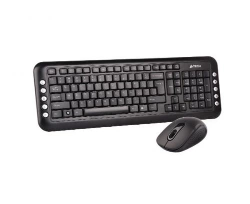 Клавиатура и мышь A4Tech 7200N Black USB купить