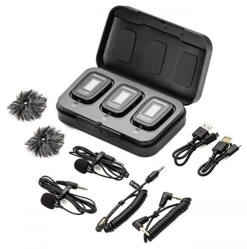 Беспроводная микрофонная система Saramonic Blink500 Pro B2(TX+TX+RX для DSLR цена