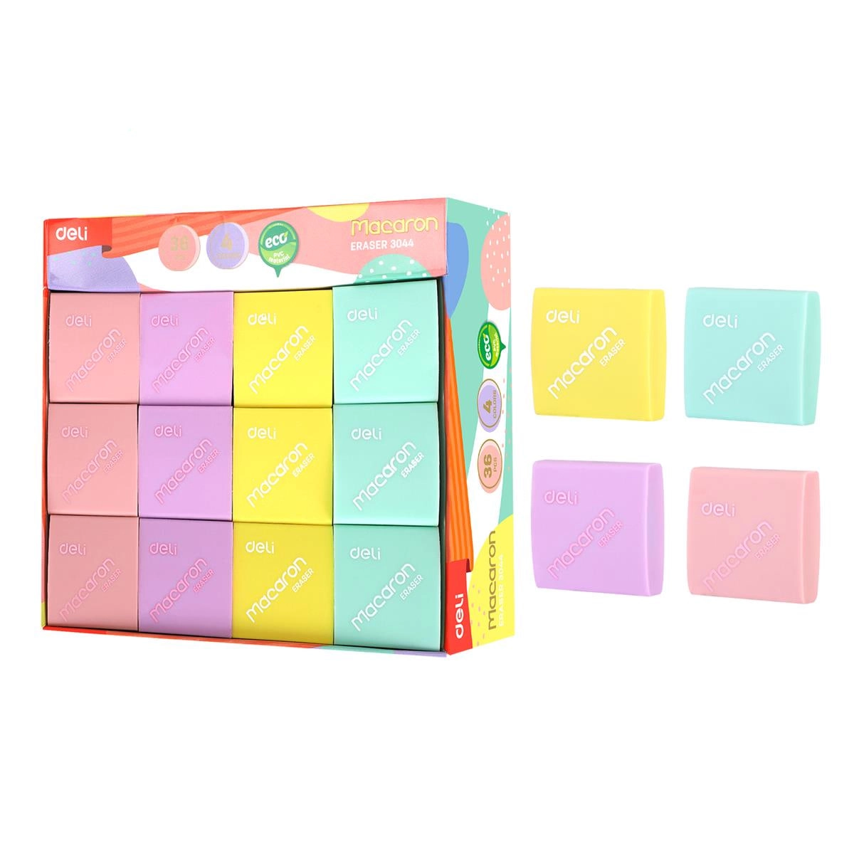 Ластик Deli Macaron Eraser 3044 (1 шт) купить