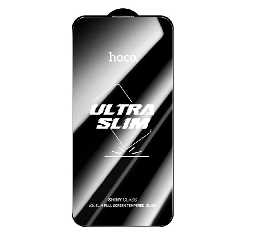 Hoco A34 slim iPhone 16 Pro uchun himoya oynasi sotib olish