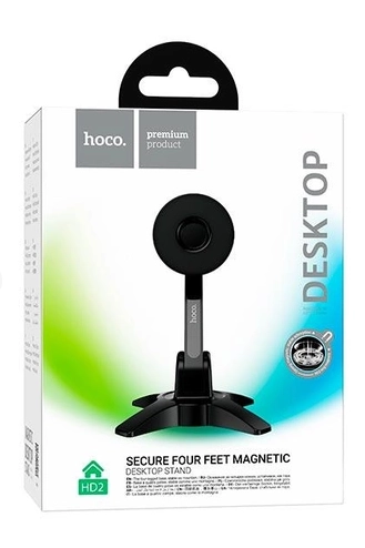 Hoco HD2 qora rangli smartfon va planshet uchun ish stoli tagligi O'zbekistonda