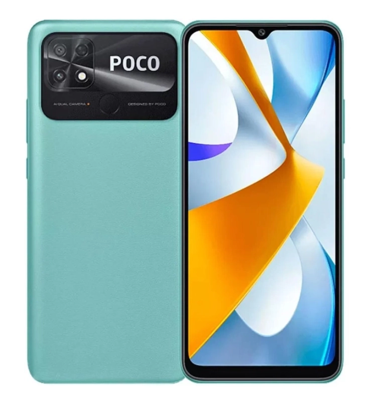 Смартфон Xiaomi Poco С40 3/32GB Coral Green купить