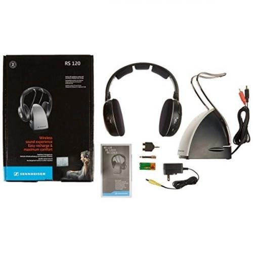 Беспроводные наушники Sennheiser RS 120 Black в Узбекистане