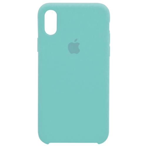 Чехол Silicone Case для iPhone XR лазурный купить
