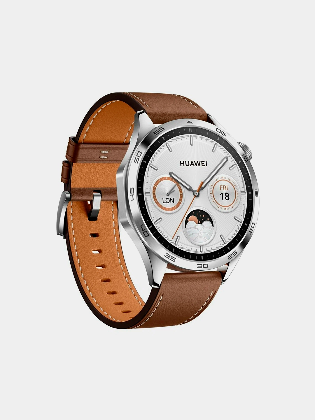 Смарт часы HUAWEI Watch GT 4 46mm коричневые недорого