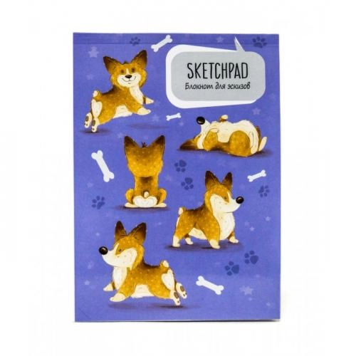 Скетчпад А5. Корги купить