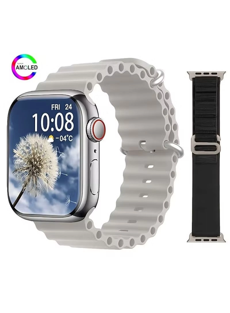 HW9 Pro Max kumushrang smart soati sotib olish