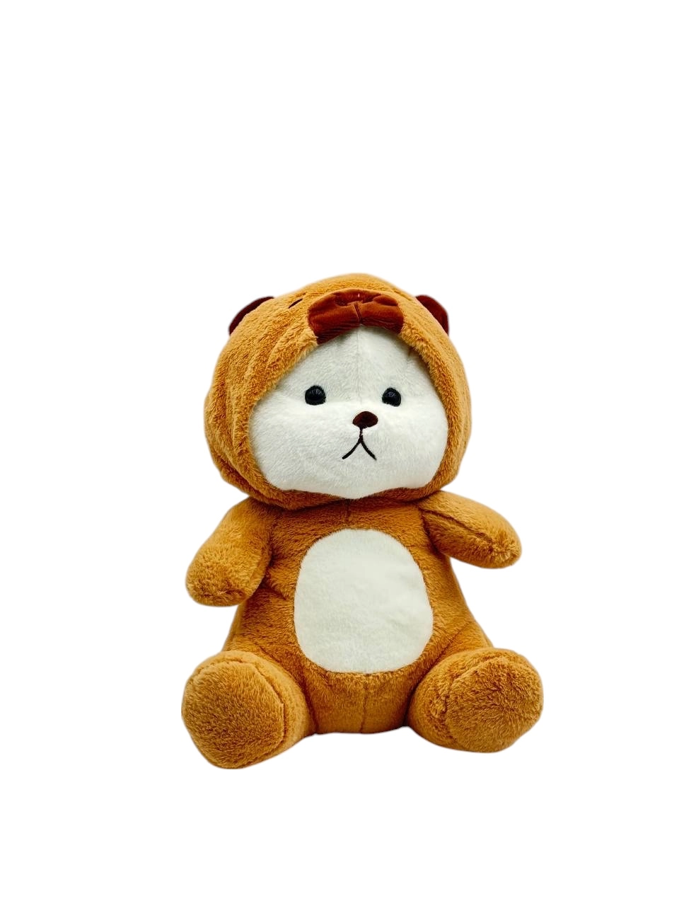 "Kapibara" ayiq kaputli 40 sm yumshoq o'yinchoq sotib olish