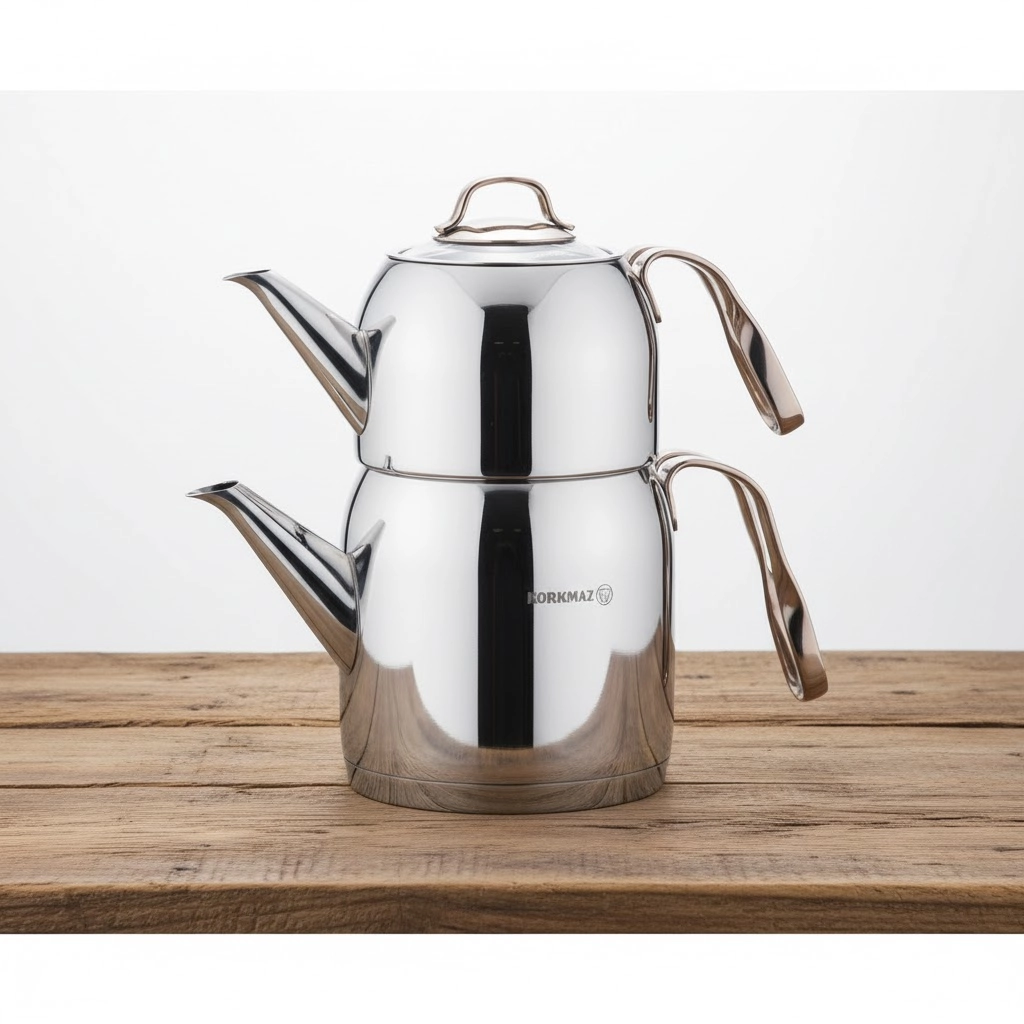 Korkmaz Rosanna чайный набор из нержавеющей стали (A192) , Silver недорого