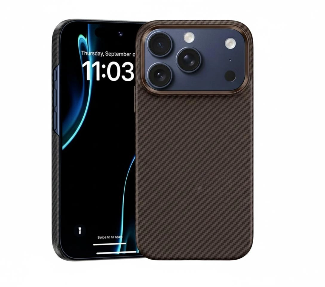 BENKS  Armortint  iPhone 17 Pro uchun  g&lsquo;ilofi, Brown sotib olish