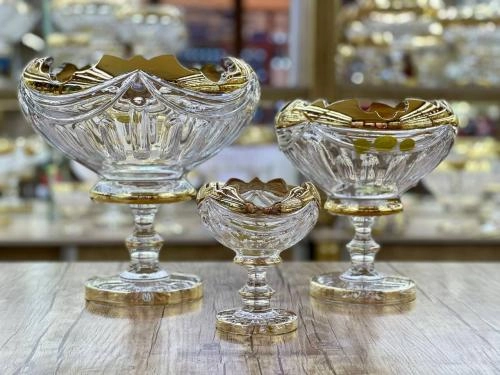 Набор фруктовниц из хрусталя TOMY (12 предметов) в Узбекистане