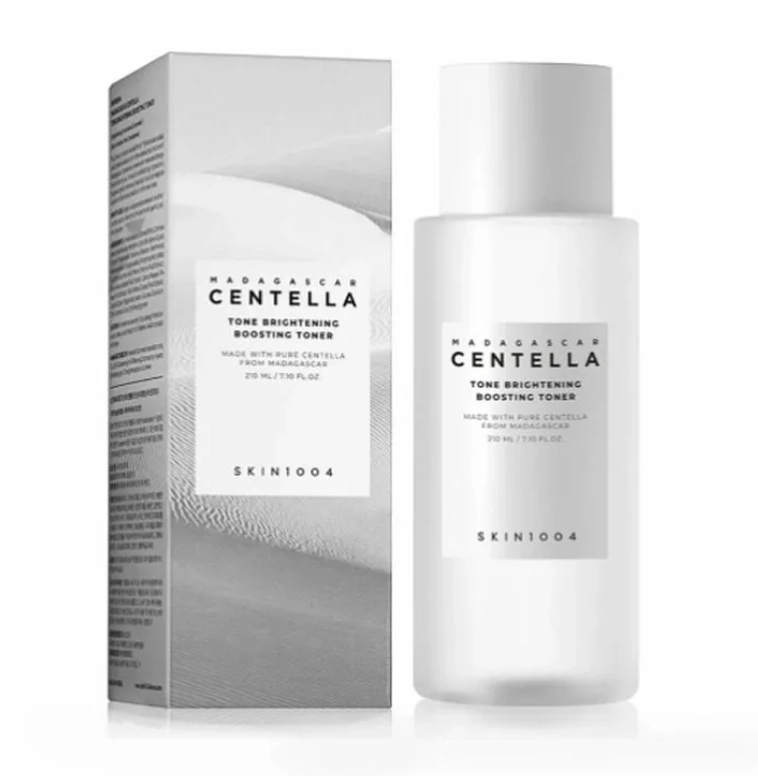 SKIN1004 Madagascar Centella Tone Brightening Boosting Toner yumshoq yorituvchi toneri arzon