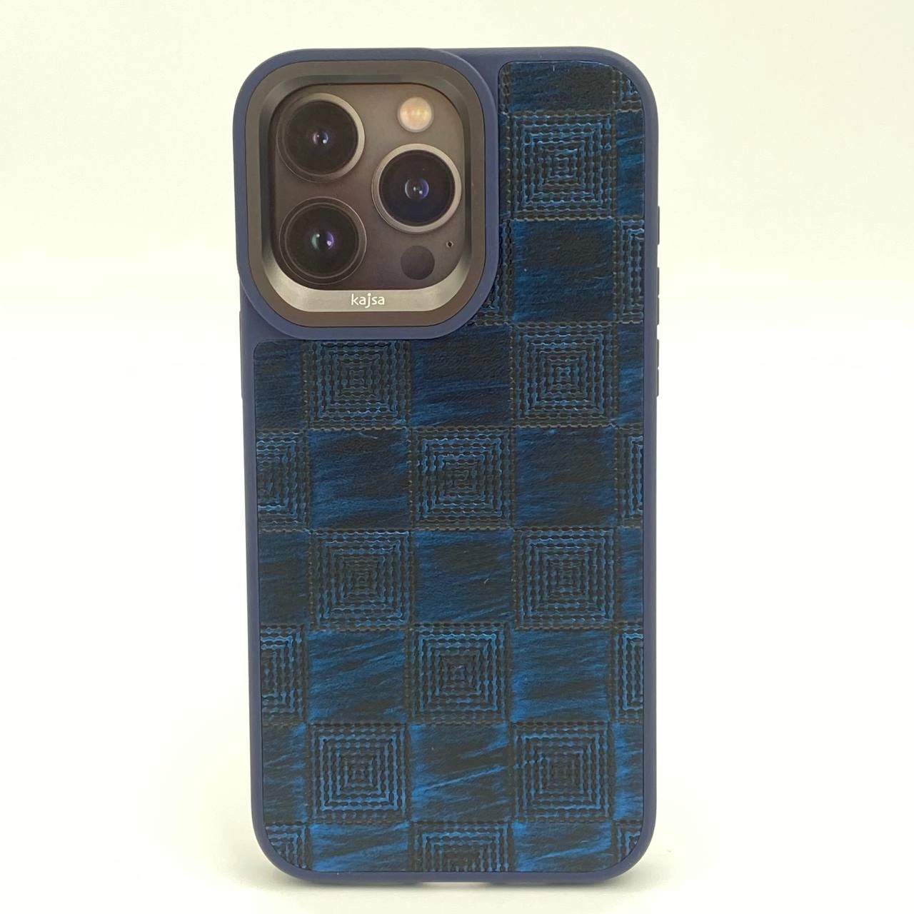 iPhone 15 Pro Max uchun Kajsa Glamorous Collection Imperial ko'k g'ilofi sotib olish