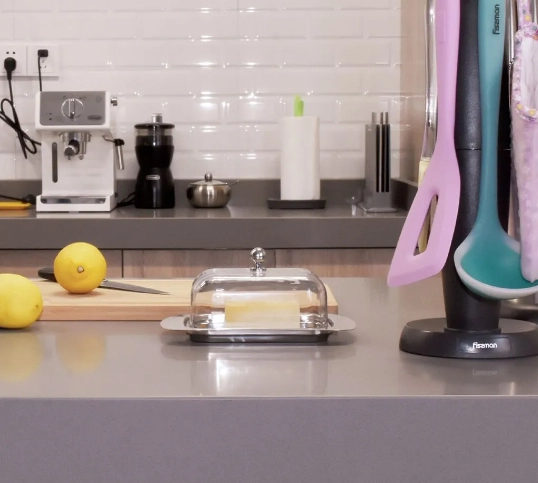 FISSMAN qopqoqli sariyog‘ idishi, 18x12x7 sm yetkazib berish