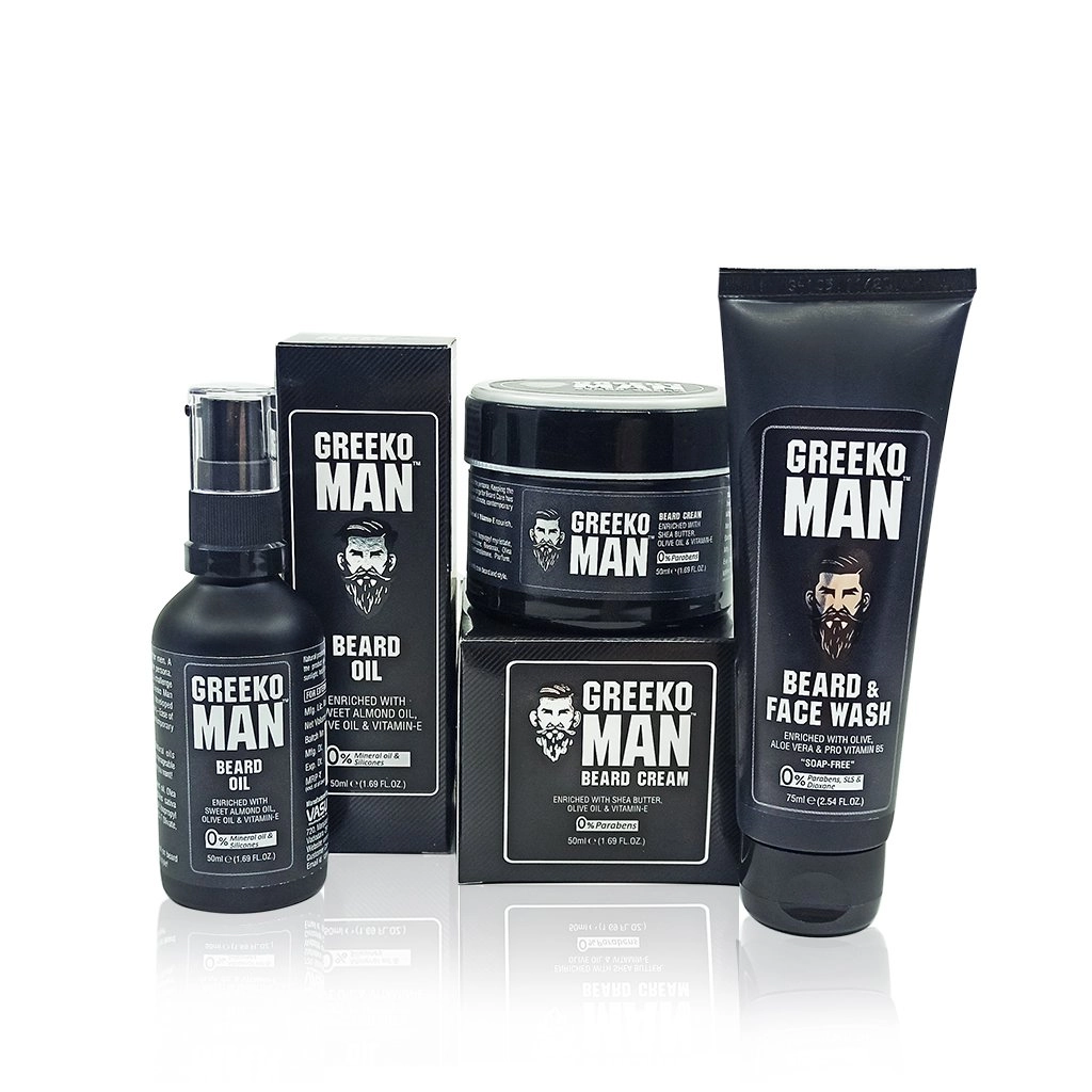 GREEKO MAN SOQOL VA YUZ YUVASI GREEKO MAN BEARD & FACE WASH 75ML arzon