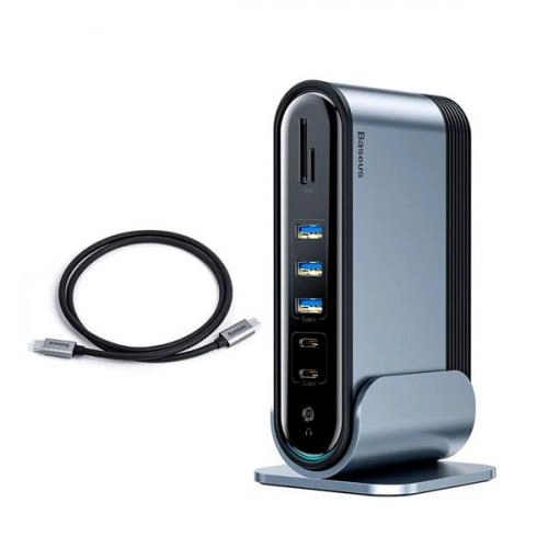 USB-концентратор Baseus Working Station Multifunctional Type-C (CAHUB-BG0G) купить