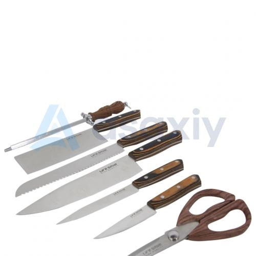 Набор ножей от Life Smile (прозрачный) 8 предметов недорого