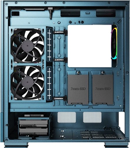 Montech SKY TWO (M)  kompyuter korpusi, black bo'lib to'lash