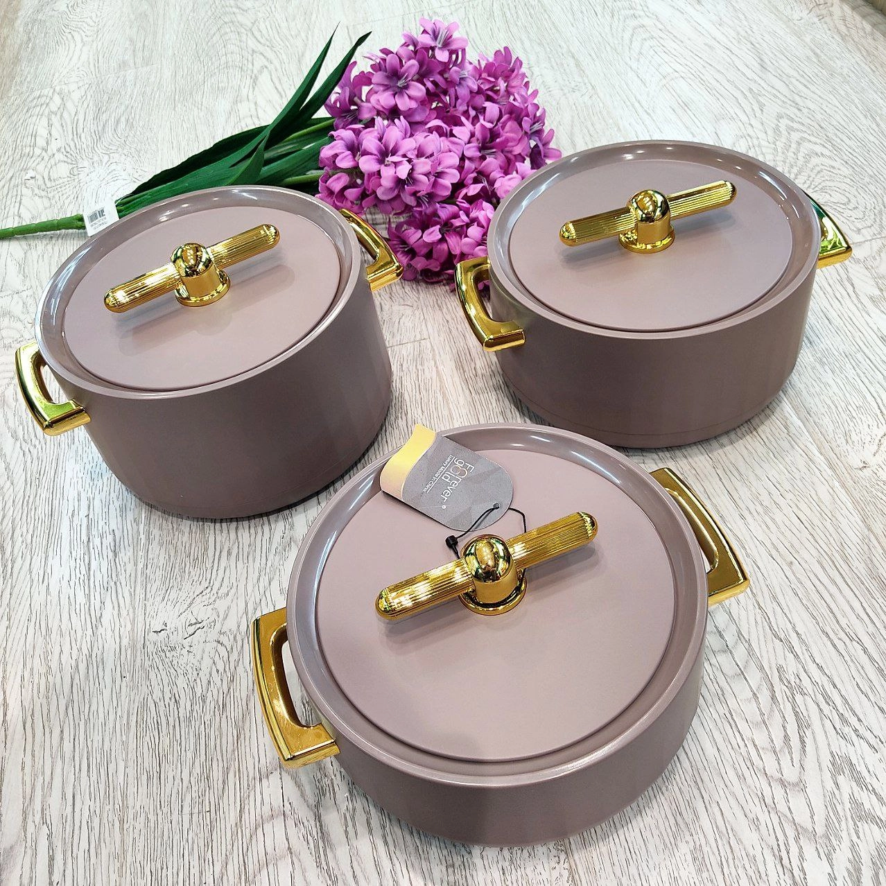 Термосы для еды Forever Gold 3 (1,5L / 2,5L / 3,5L) Brown купить