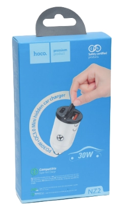 Hoco NZ2 White avtomobil zaryadlovchi qurilmasi bo'lib to'lash