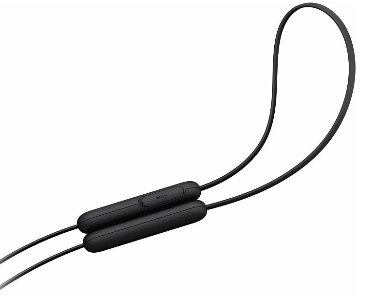 Беспроводные наушники Sony WI-C310 Black рассрочка