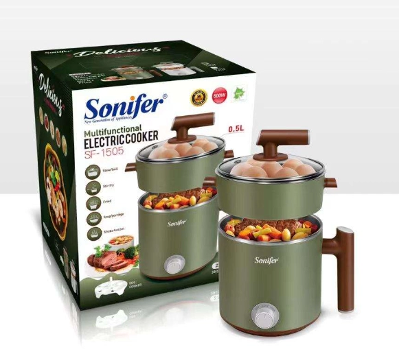 Кастрюля электрическая мини Sonifer SF-1505 рассрочка