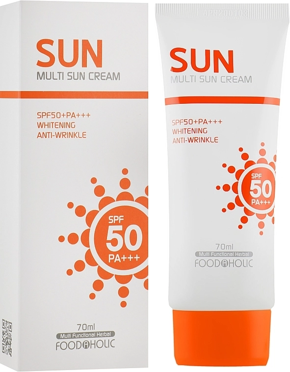 Quyoshdan himoya qiluvchi krem Foodaholic SPF50+ arzon