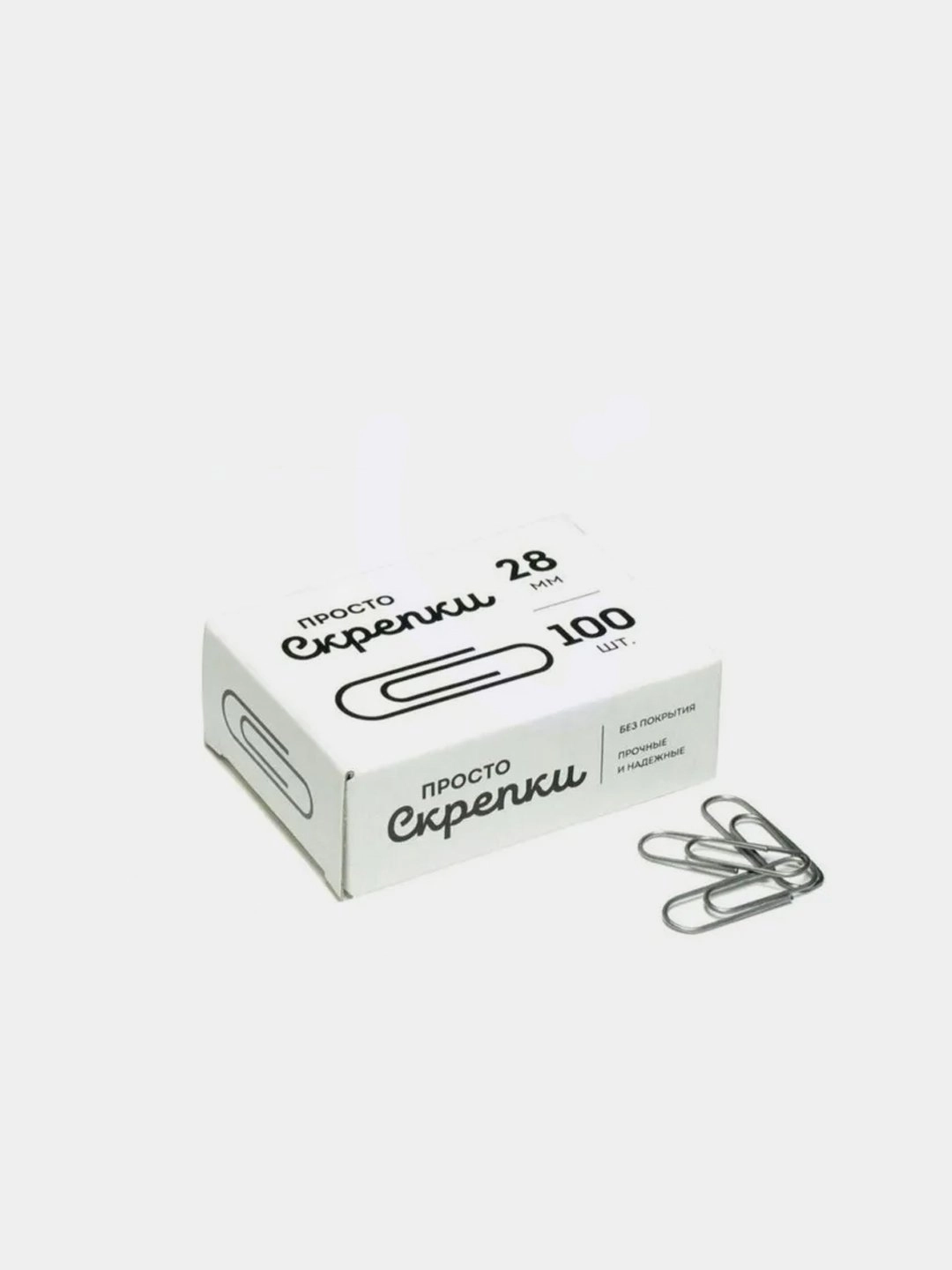Скрепки канцелярские L22 мм купить