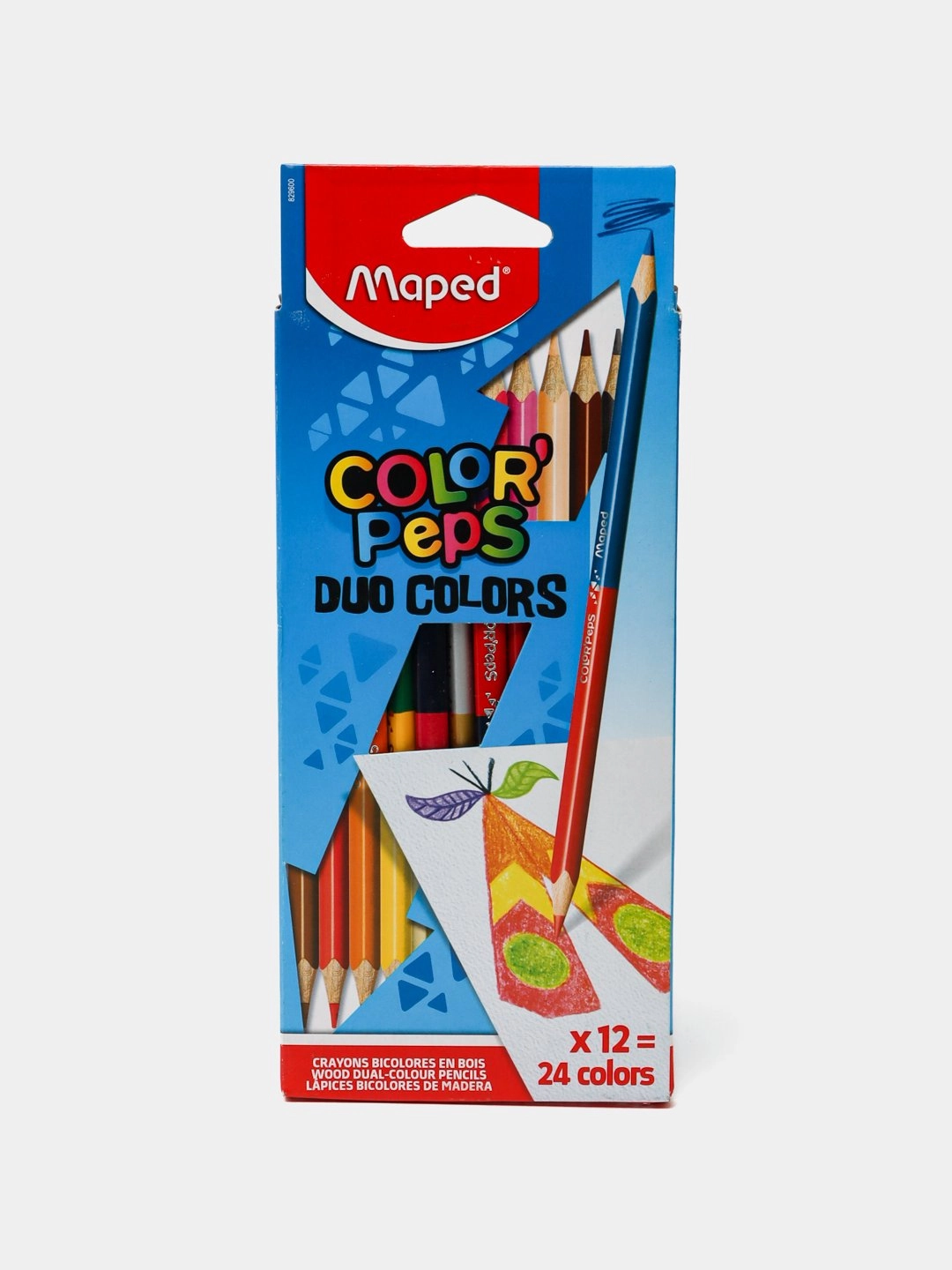 Цветные карандаши Maped "COLOR'PEPS Duo Colors" 24 цветов купить