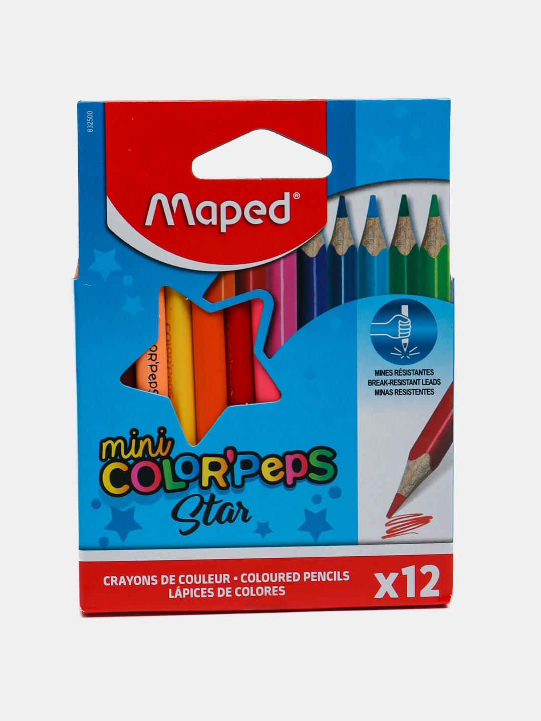 Цветные карандаши Maped "Mini COLOR'PEPS Star" 12 цветов купить