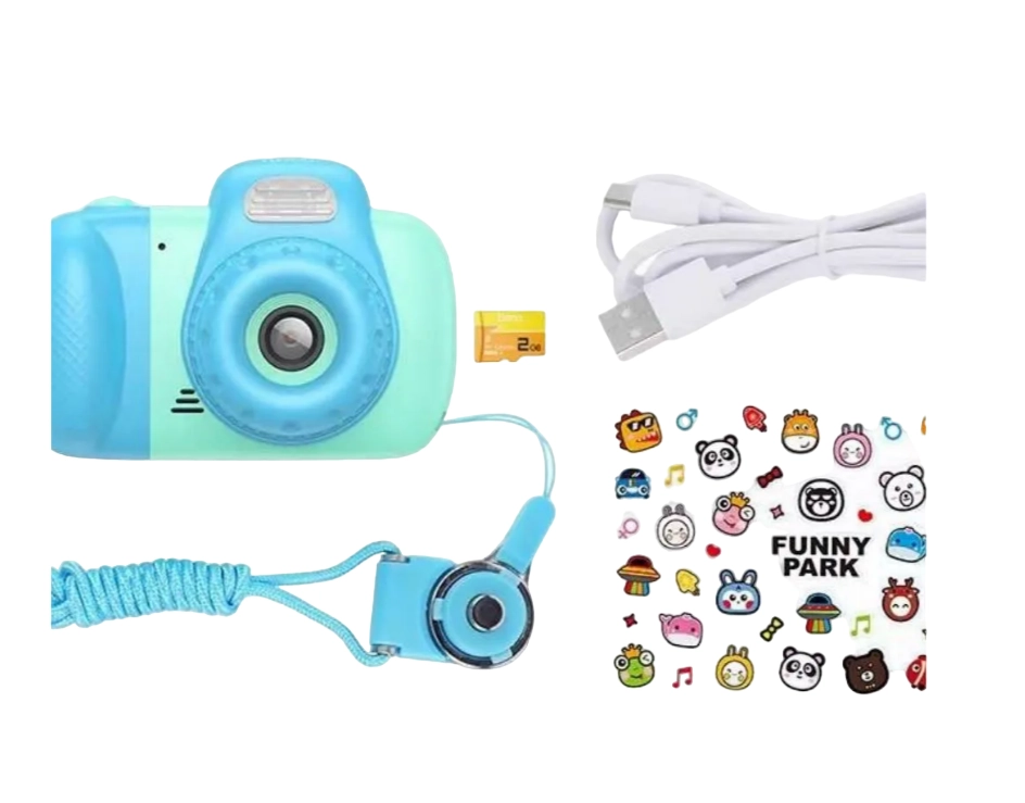 Hoco DV201 bolalar uchun moviy rangli fotokamera O'zbekistonda