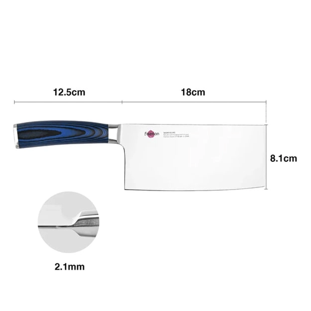 Нож кухонный топорик 18 см Kensei Kojiro купить