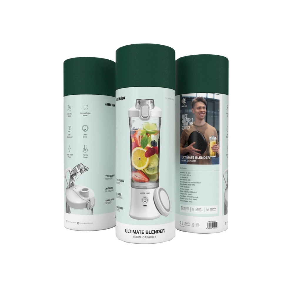 Блендер Green Lion Ultimate 600мл белый в Узбекистане