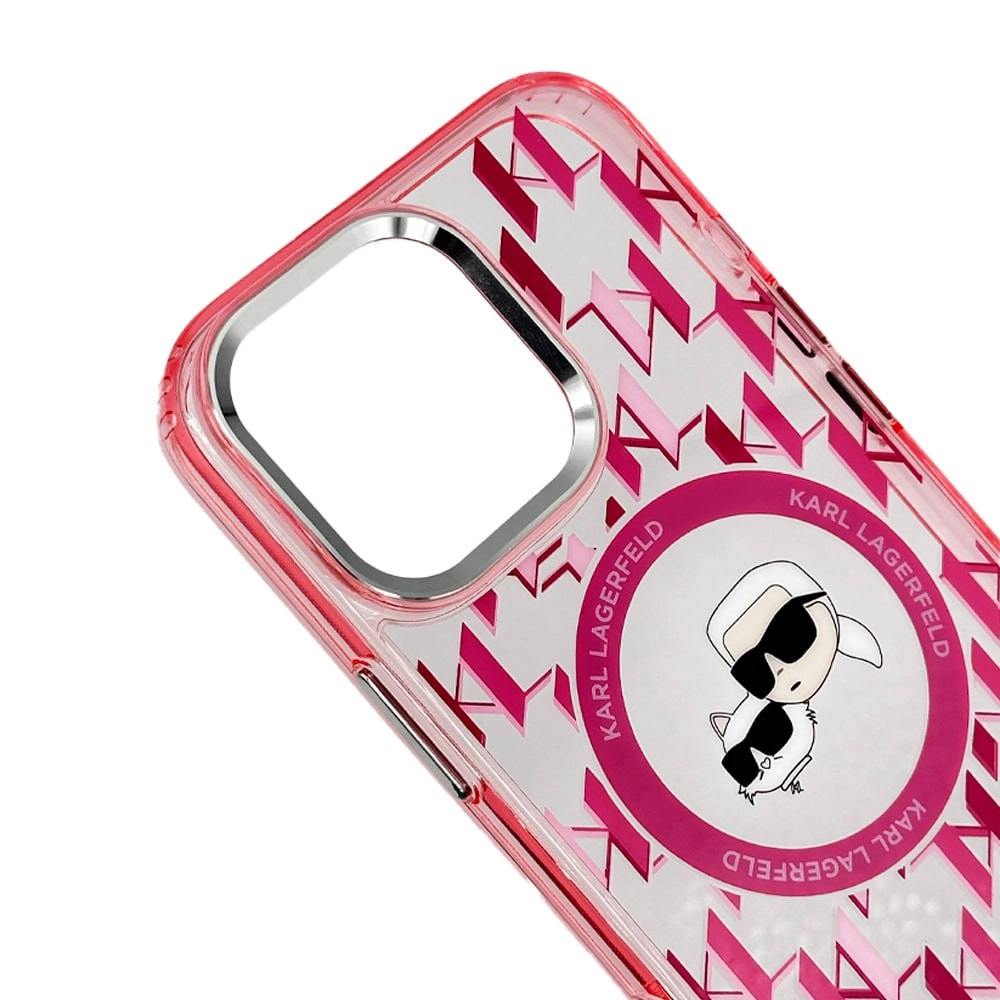Чехол CG MOBILE Karl Lagerleld для Iphone 16 Pro Max розовый недорого