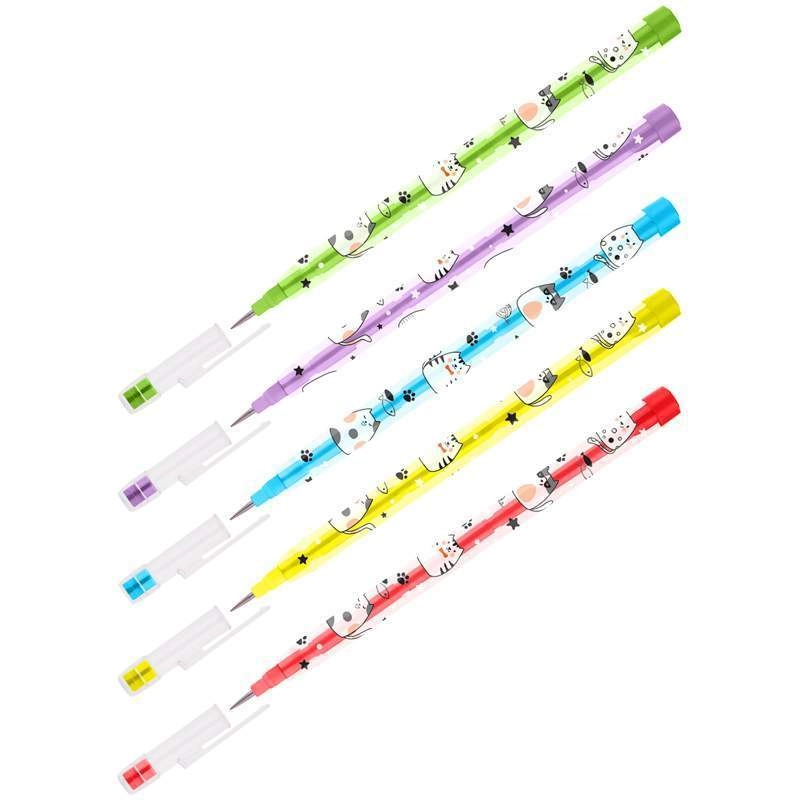 Карандаш сегментный ArtSpace «День кота», с ластиком, ассорти SP_55901 купить