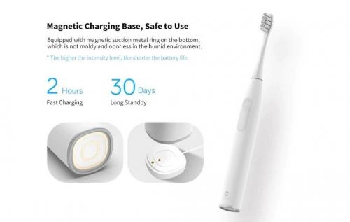 Oclean Z1 (White) elektr tish chotkasi - rasm №4 Oclean Z1 (White) elektr tish chotkasi O'zbekistonda