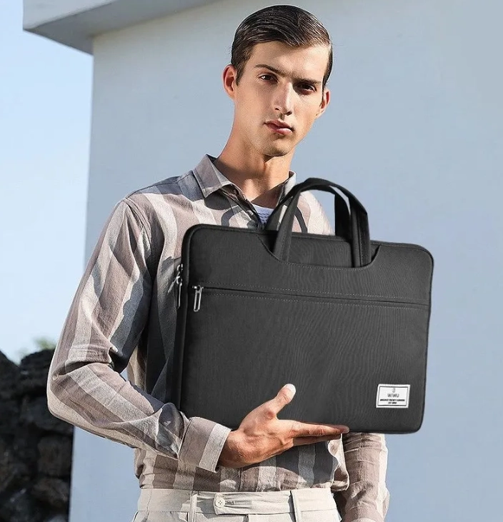 Wiwu ViVi Laptop Handbag 15.6" qora noutbuk sumkasi onlayn