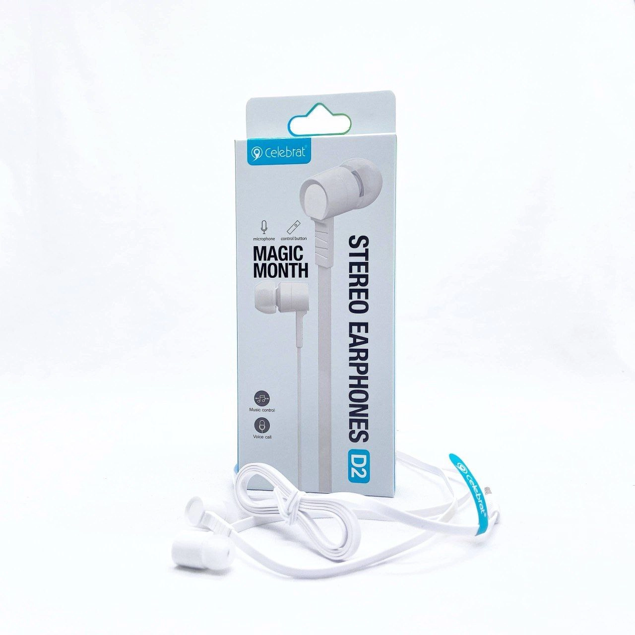 Наушники CELEBRAT D2 White купить