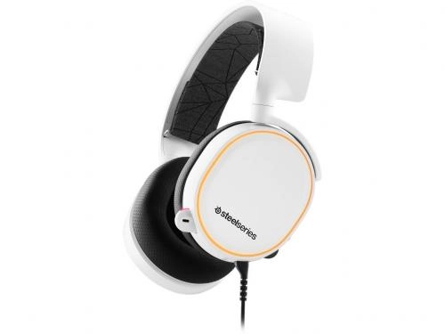 Компьютерные наушники SteelSeries Arctis 5 Black Surround Sound RGB Gaming Headset (Black, White) онлайн