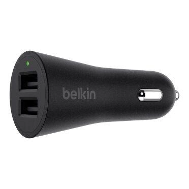 Автомобильная зарядка Belkin Car Charger (24W) USB 2.4A, dual, black купить