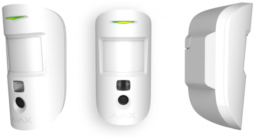 Ajax MotionCam White signalni tasdiqlash uchun fotokamerali harakat datchigi yetkazib berish