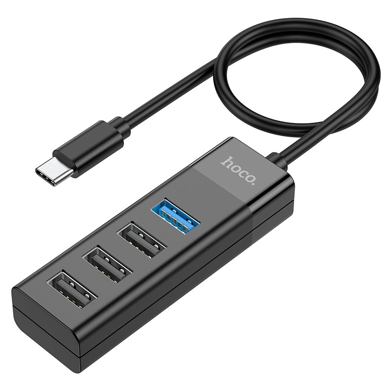 USB HUB 4 in1da “HB25 Easy mix” USB USB3.0+USB2.0*3 Type-C USB-konsentratori sotib olish