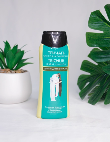 Mustahkamlovchi shampun Trichap sog'lom, uzun va kuchli 200 ML sotib olish