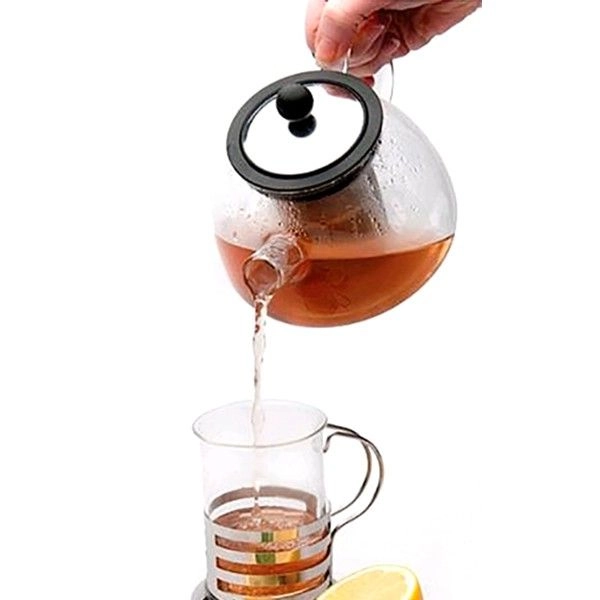 Чайник заварочный Berghoff стеклянный с ситечком 0,8л недорого