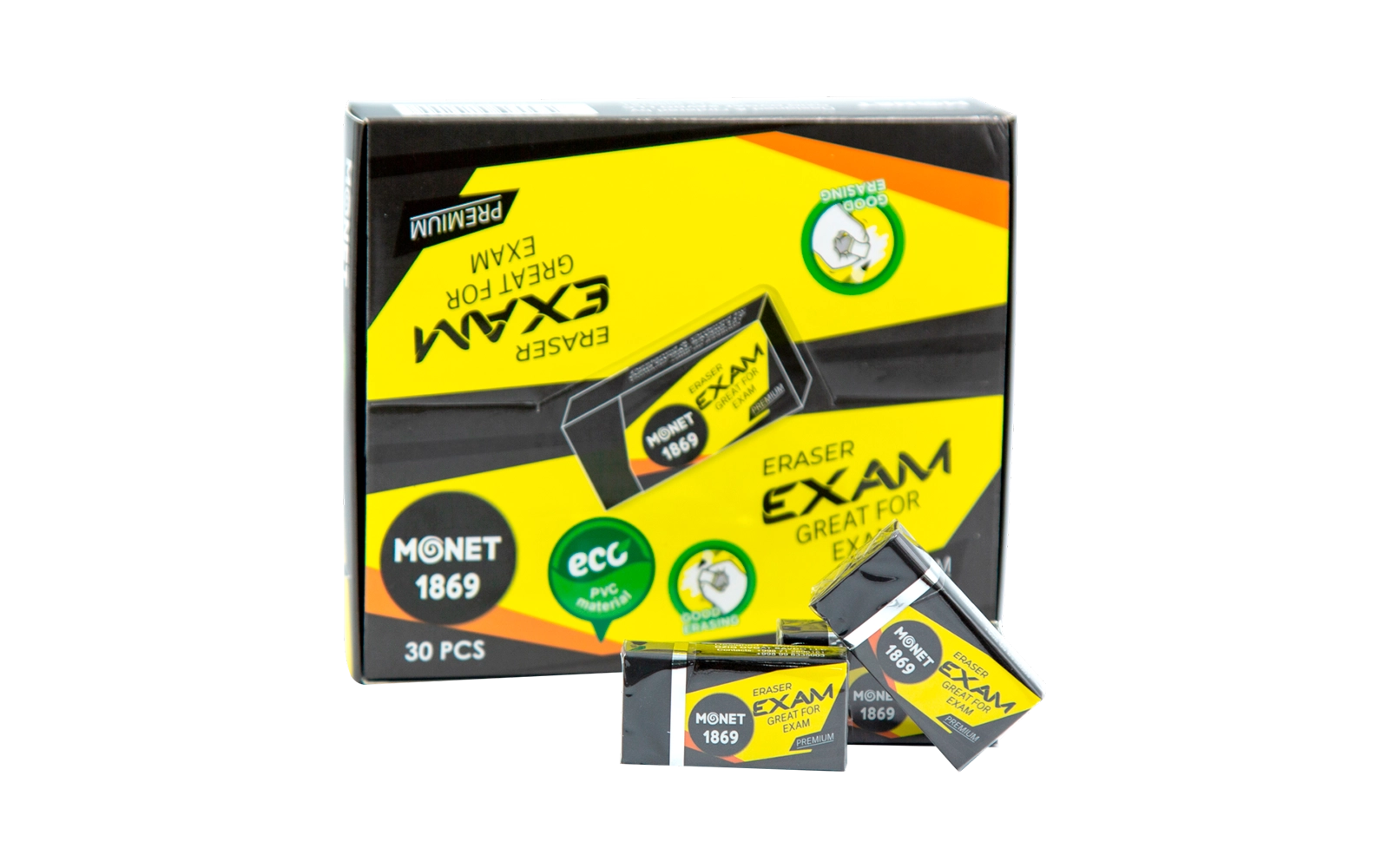 Ластик «Exam» резинка черный ER1869 (1 шт) купить