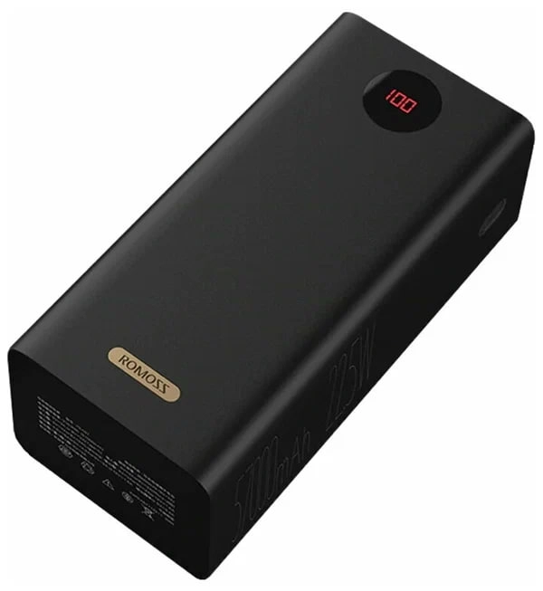 Внешний аккумулятор Romoss PEA57 57000 mAh черный недорого