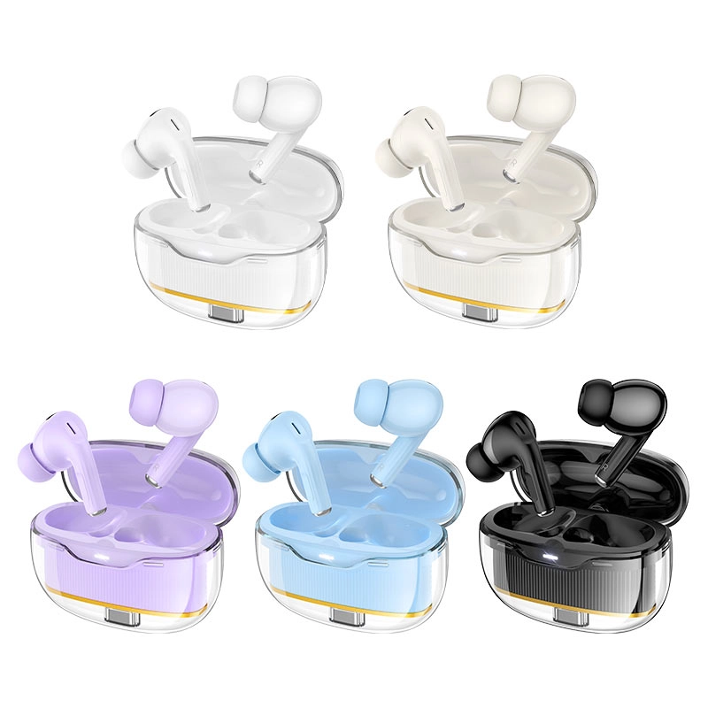 Беспроводные наушники Hoco EW54 молочный недорого